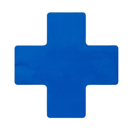 Brady Floor Marking Tape, Vinyl, 3 in W., 8 in L., 0.050 in Thickness, 20 PK 170013